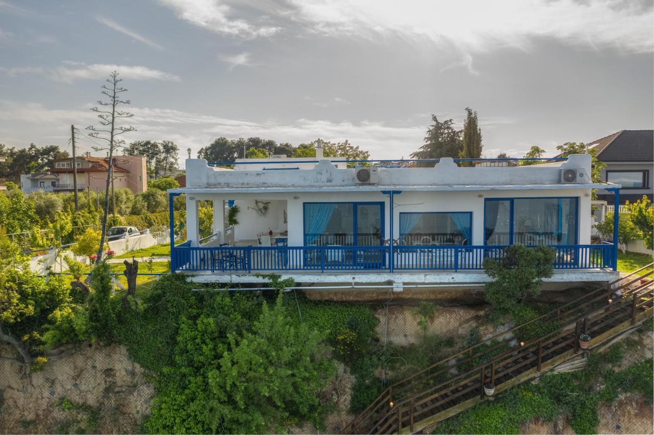 Navy Greece Villa With Swimming Pool & Sea View Makrigialos Extérieur photo