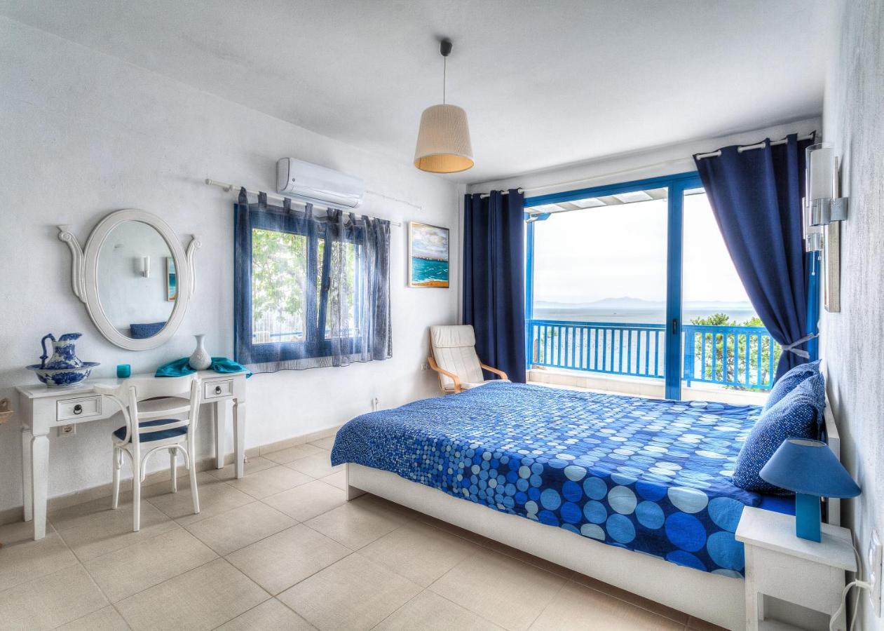 Navy Greece Villa With Swimming Pool & Sea View Makrigialos Extérieur photo