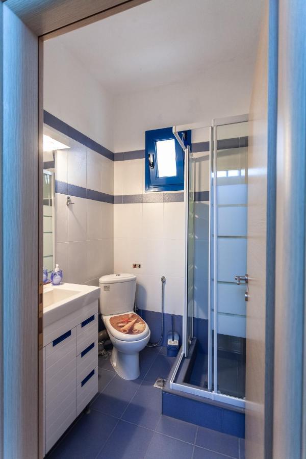 Navy Greece Villa With Swimming Pool & Sea View Makrigialos Extérieur photo