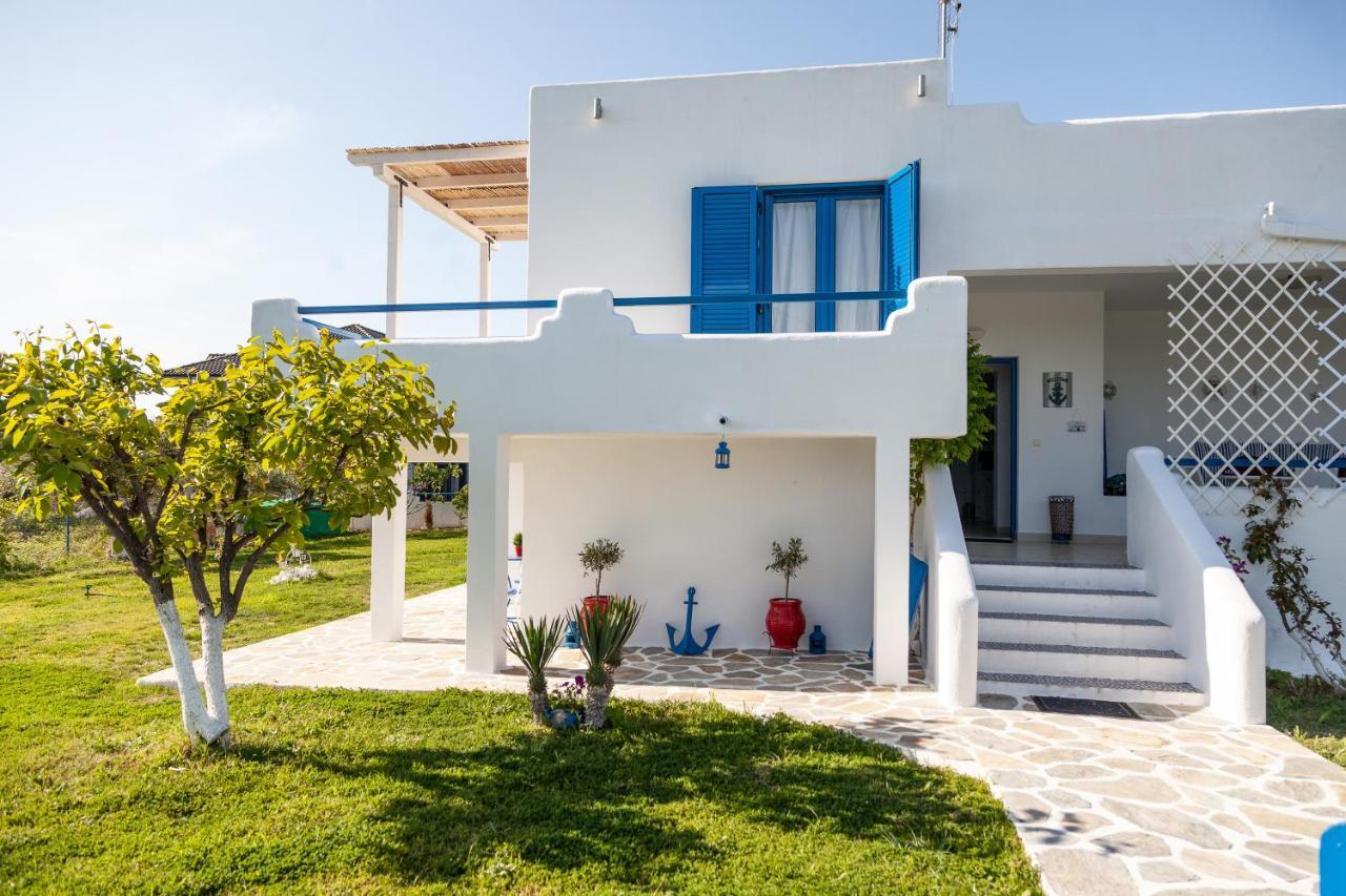 Navy Greece Villa With Swimming Pool & Sea View Makrigialos Extérieur photo