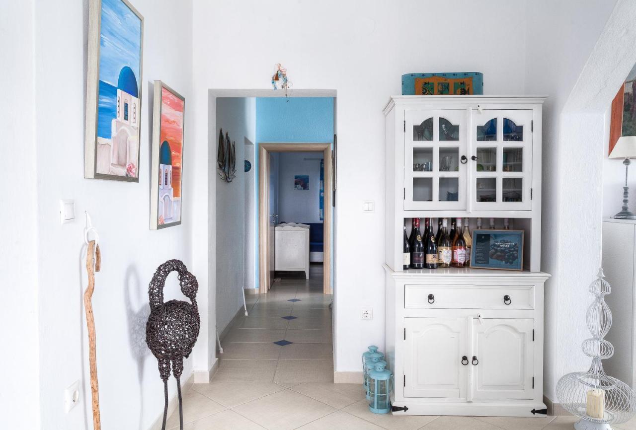 Navy Greece Villa With Swimming Pool & Sea View Makrigialos Extérieur photo