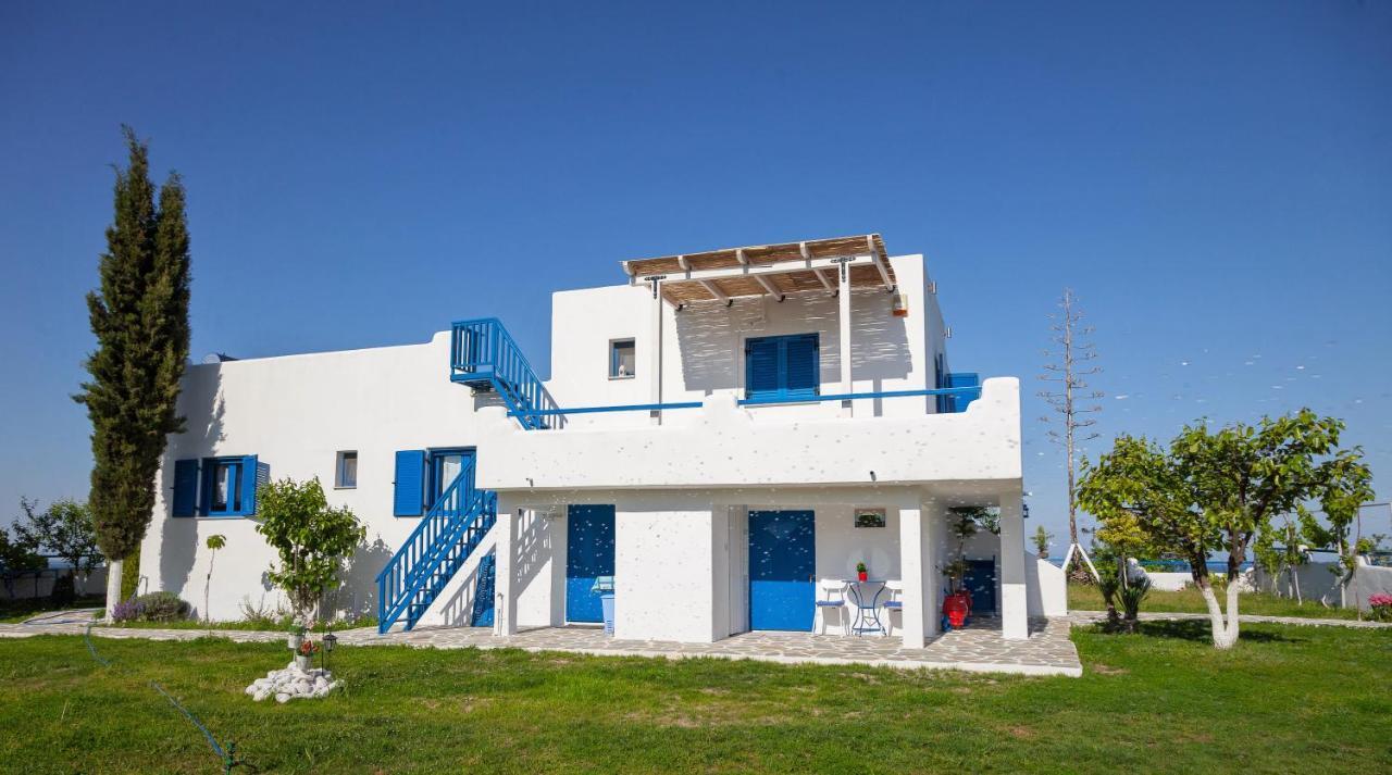 Navy Greece Villa With Swimming Pool & Sea View Makrigialos Extérieur photo