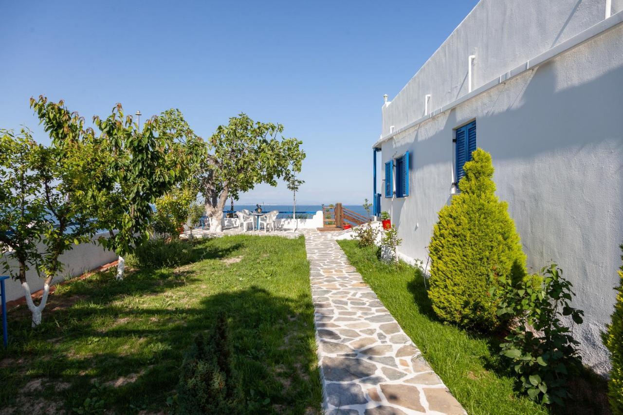 Navy Greece Villa With Swimming Pool & Sea View Makrigialos Extérieur photo